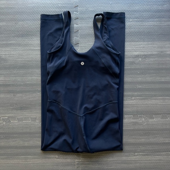 Lululemon True Navy Set Scuba Hoodie & Align Bodysuit Size XS/S 4 - Picture 8 of 11